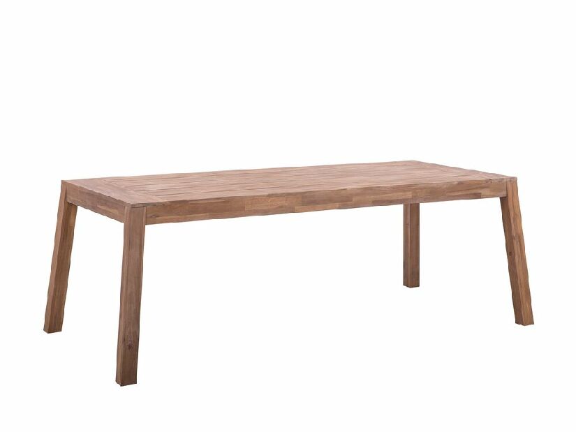 Kerti asztal 210 cm LIVIGNO (fa) (világos fa) (8 személy részére)
