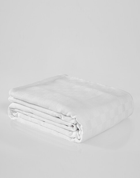Ágytakaró 200 x 230 cm Plaines (fehér)