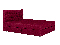 Franciaágy  Boxspring 140x200 cm Waller (ágyráccsal és matraccal) (rózsaszín)