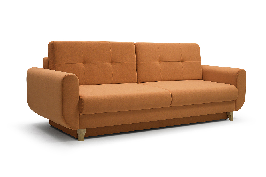 Háromszemélyes kanapé Layile (narancssárga)