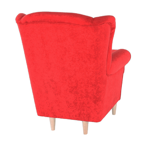 Fotel puffal Aevo (piros)