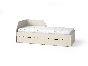Egyszemélyes ágy Medoro ME9 (kasmír) (matrac nélkül)