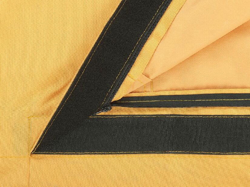 Babzsák huzat 180 x 230 cm Fiamma (sárga)
