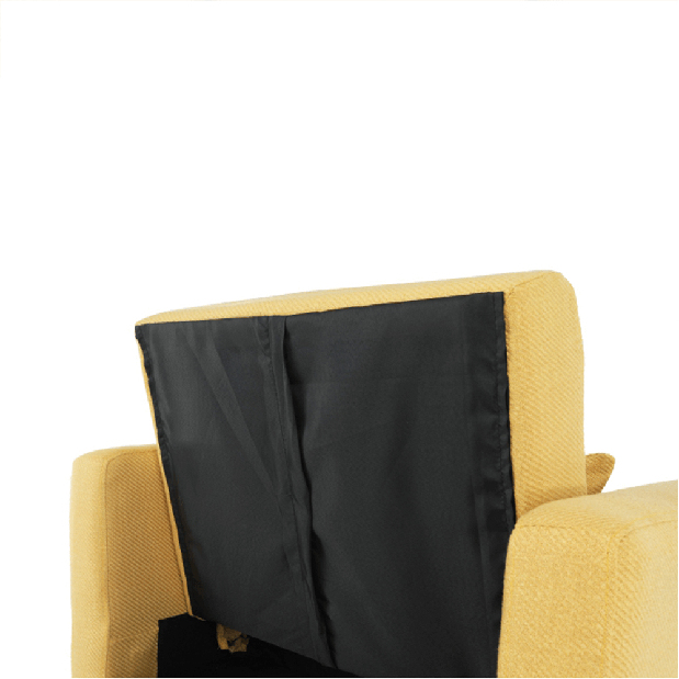 Szétnyitható fotel Arkadia (mustár)