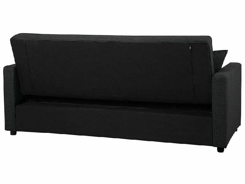Háromszemélyes kanapé Gunds (fekete)