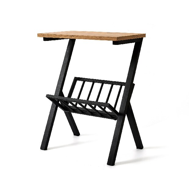 Kézi asztal Kivi (fekete)