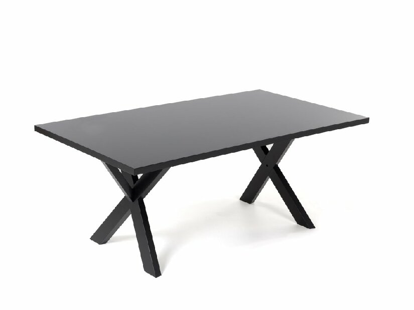 Étkezőasztal Lupla (8 személy részére) (fekete)