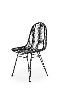 Rattan szék Kasha (fekete)