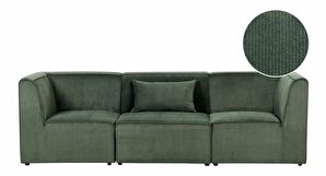 Háromszemélyes kanapé Lemia (zöld)