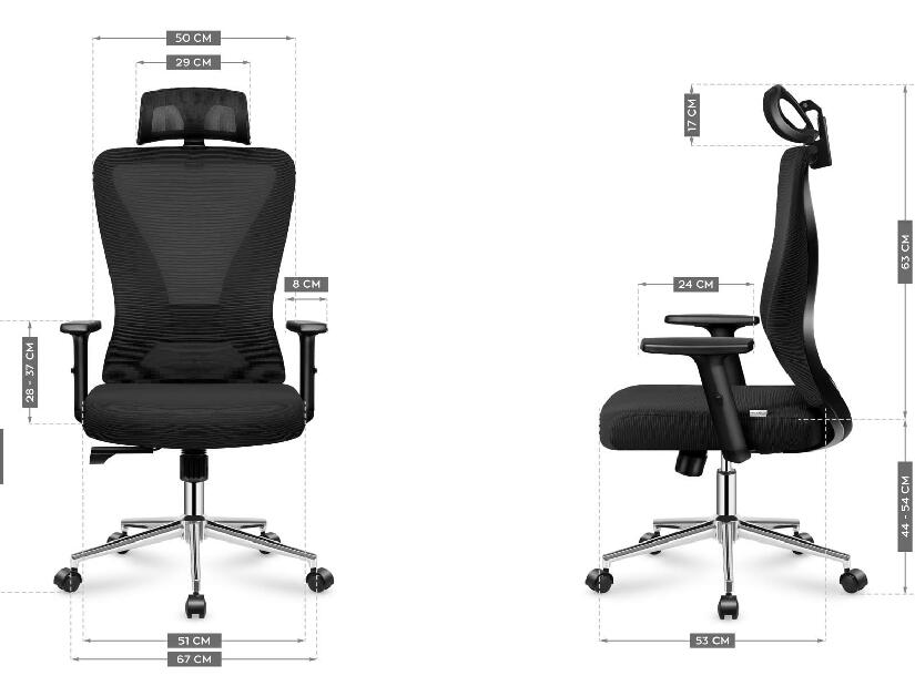 Irodai szék Matryx 3.5 (fekete)