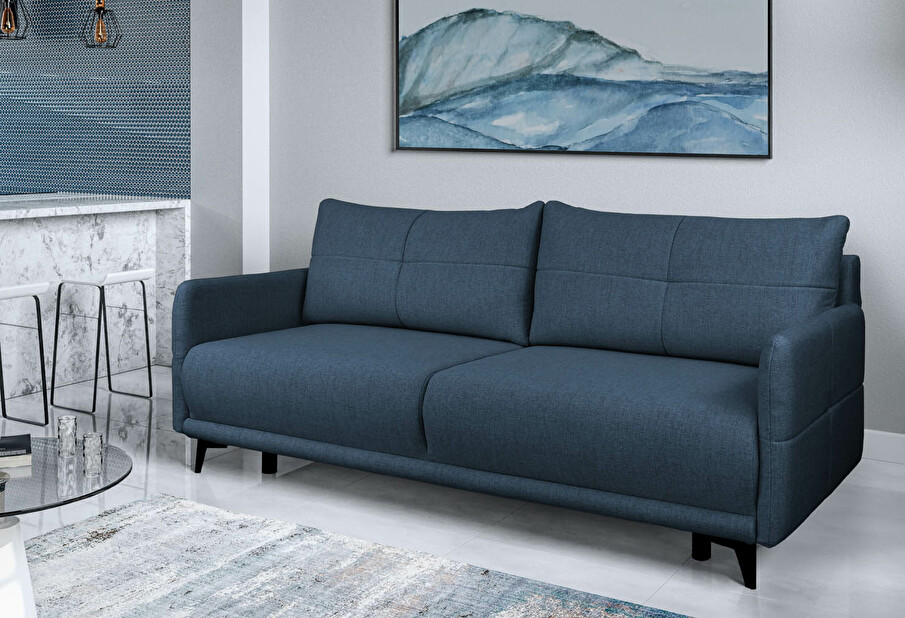 Háromszemélyes kanapé Zitty (kék)