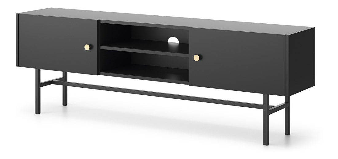 TV asztal/szekrény Desanta (fekete)