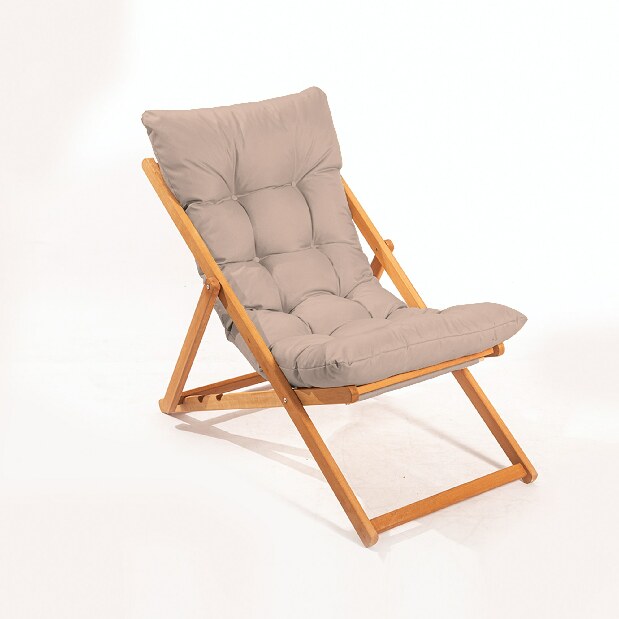 Kerti szék Myla (barna + természetes)