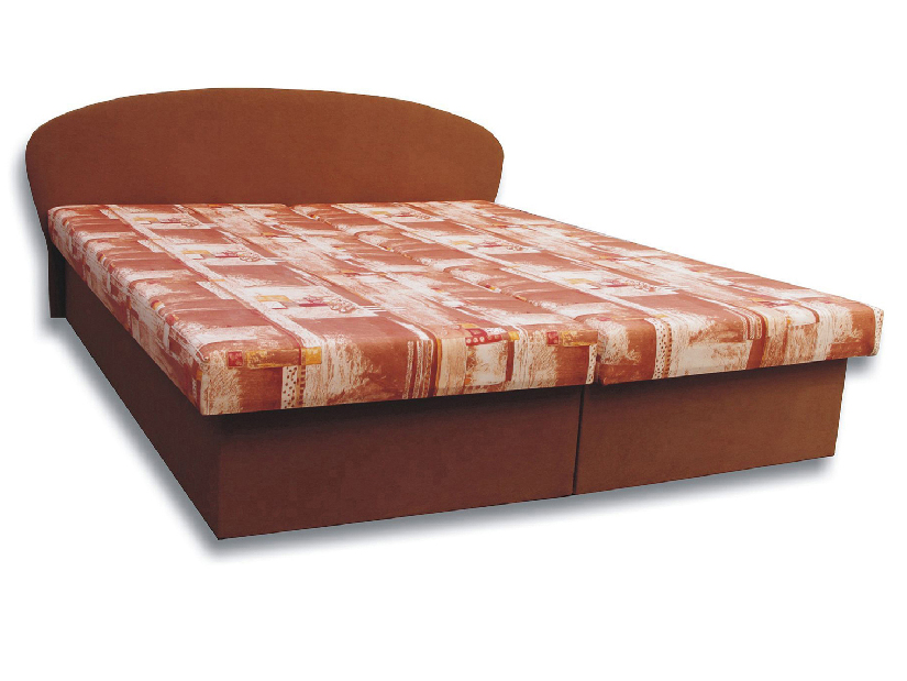 Franciaágy 160 cm Milka 3 (habszivacs matracokkal) *kiárusítás
