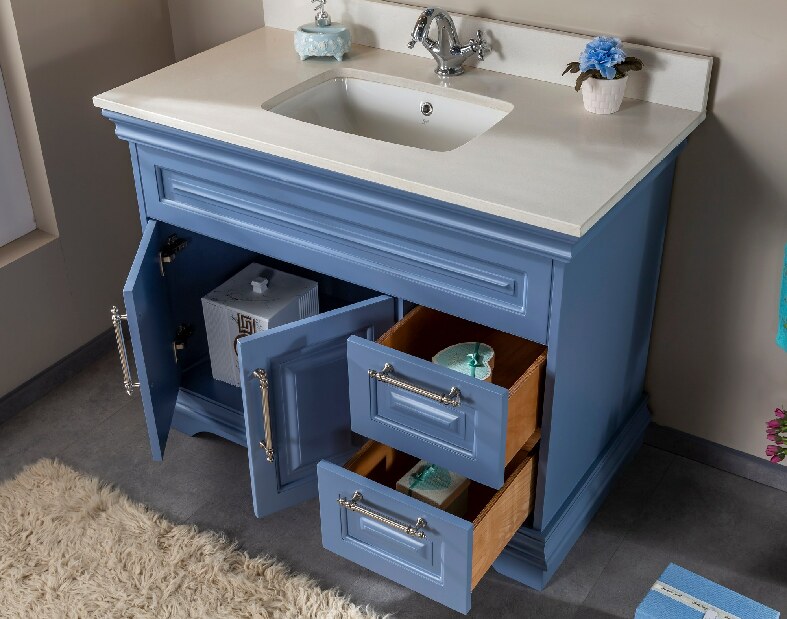 Fürdőszoba bútor Horazio 42 (kék)