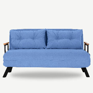 Széthúzható kanapé Sandy (kék)