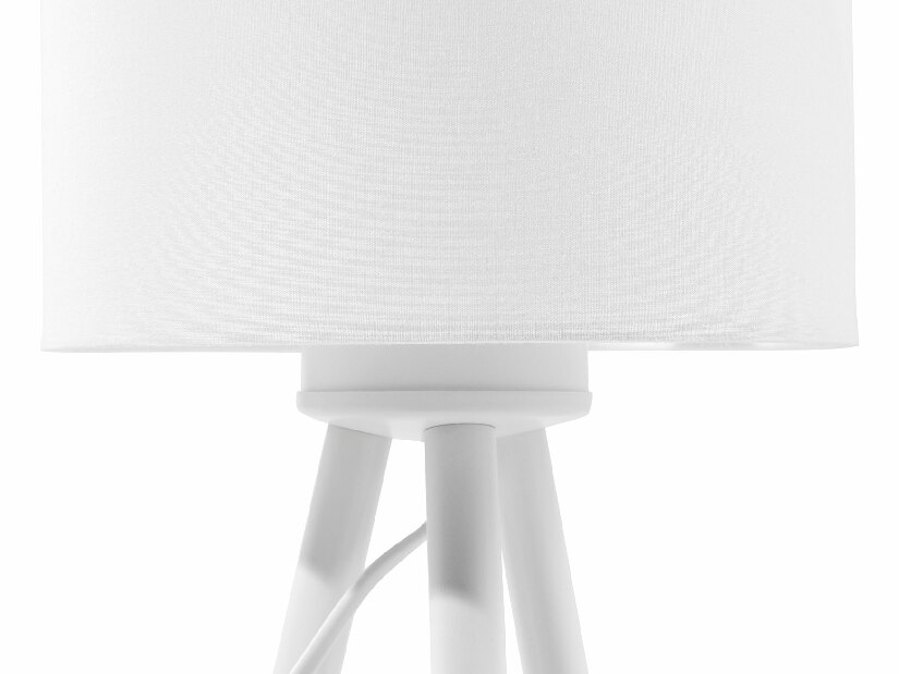 Asztali lámpa TARON (PC szövet) (fehér)