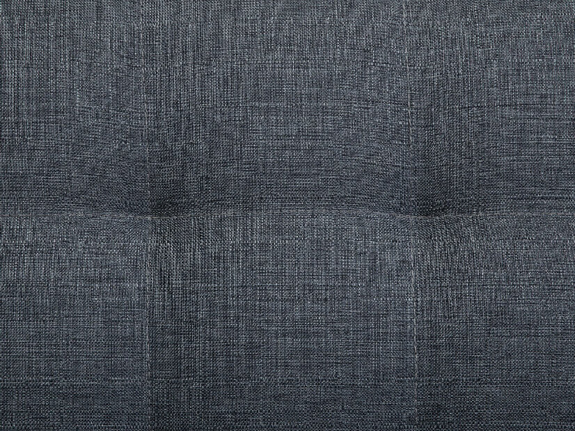 U alakú sarokkanapé ABERLADY (textil) (sötétszürke)