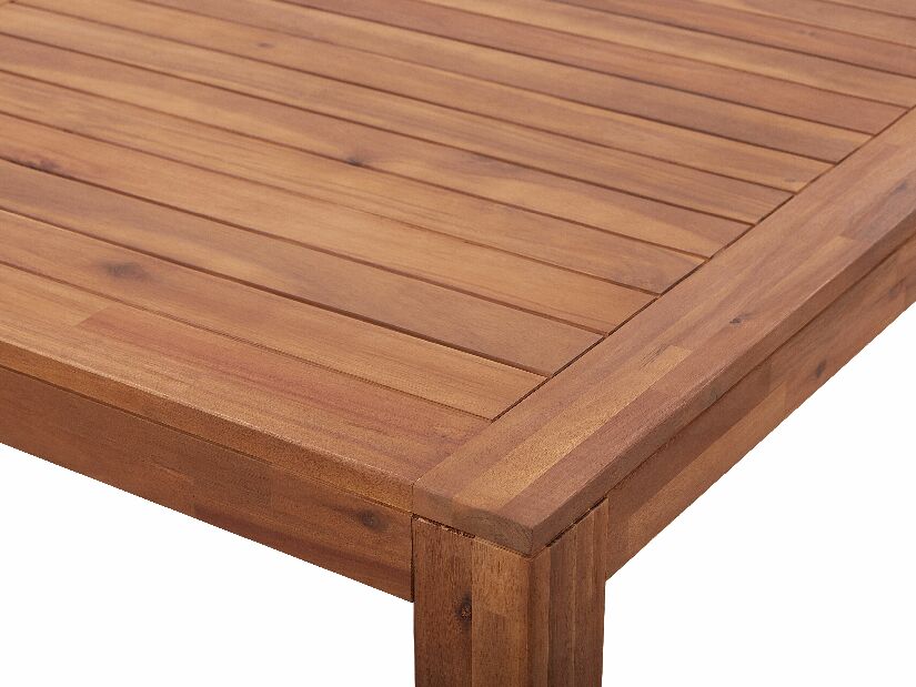 Kerti asztal Montana (világos fa)