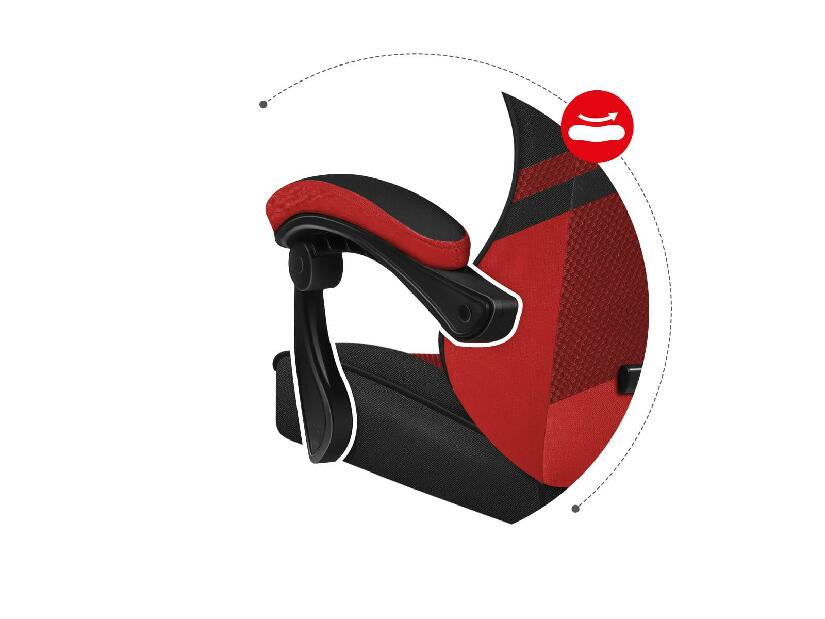 Játék szék Fusion 4.4 (fekete + piros)