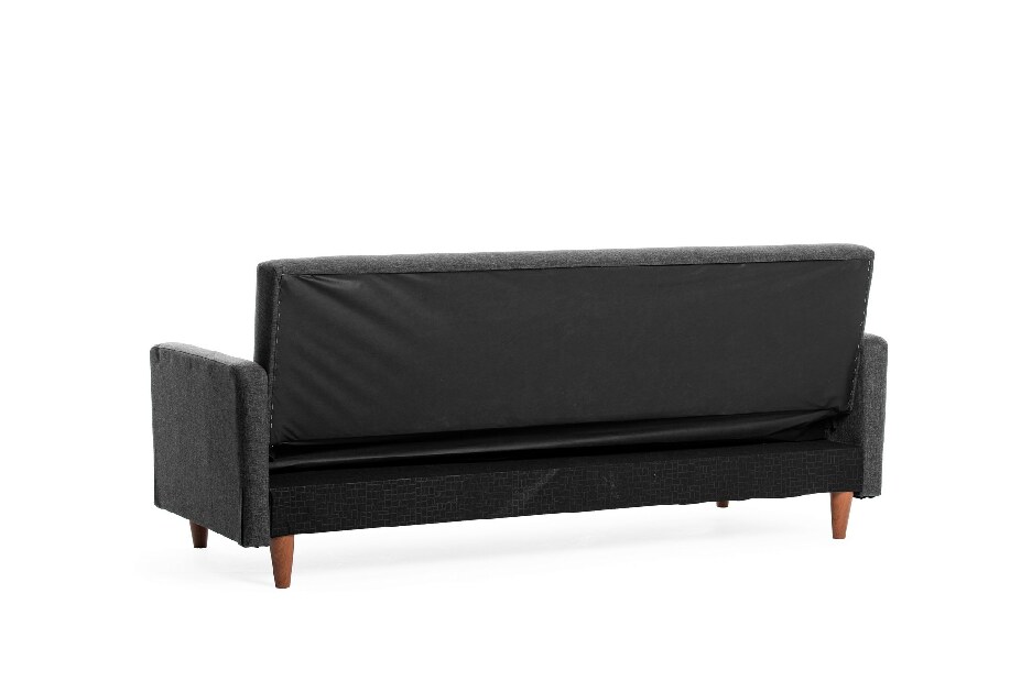 Háromszemélyes kanapé Hamal (sötétszürke)