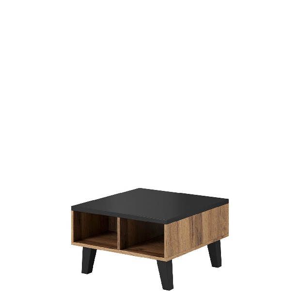 Dohányzóasztal Solara -60 (wotan + wotan + fekete)