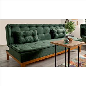 Háromszemélyes kanapé Fiorucci (zöld)