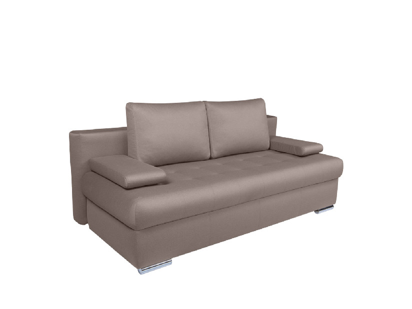 Háromszemélyes kanapé Olimp III Lux 3DL LED (barnásszürke)