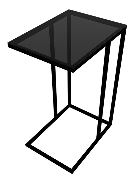 Kézi asztal Aidan (fekete)