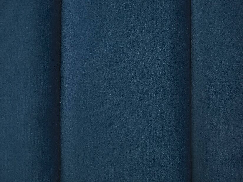Franciaágy 180 cm SANAZA (kék) (ágyráccsal)