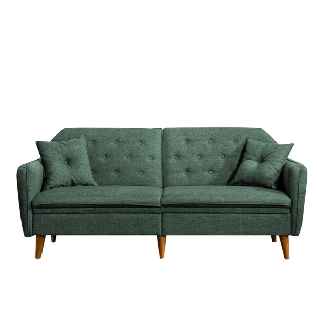 Háromszemélyes kanapé Thomas (zöld)