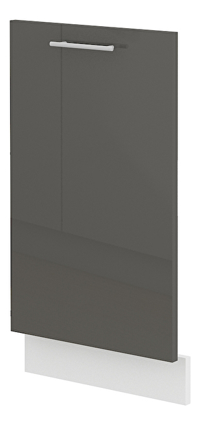 Beépített mosogatógép ajtó Lavera ZM 713 x 446 (fényes szürke)