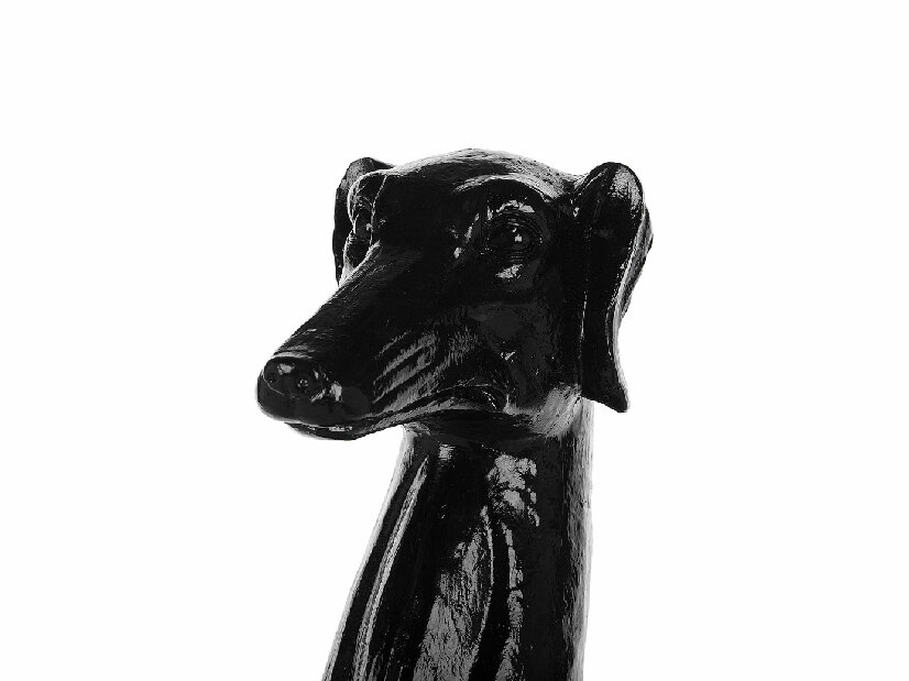 Dekorációs figura GOIANIA 80 cm (üveglaminált) (fekete)