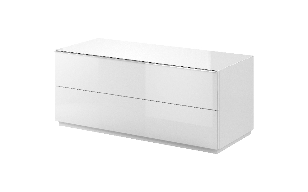 Falraszerelhő TV asztal Henry Typ 41 (fehér + magasfényű fehér)