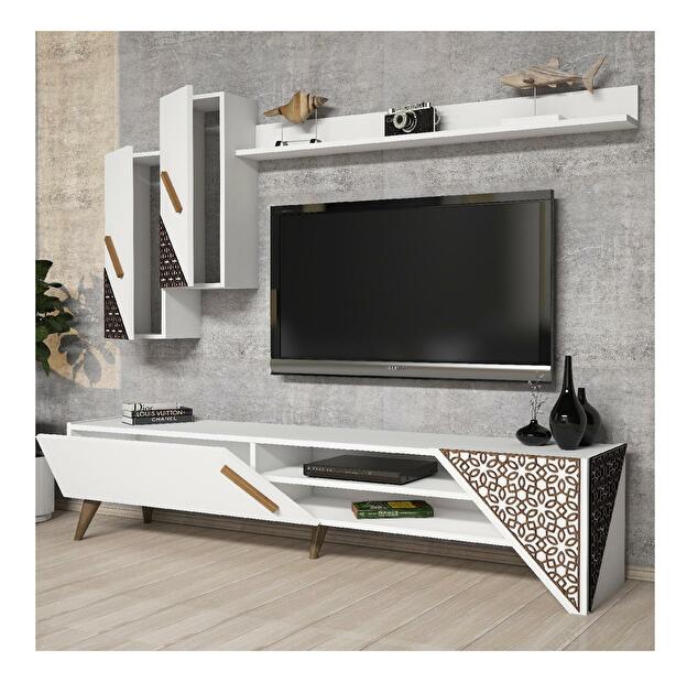 TV asztal/szekrény Berny (fehér)