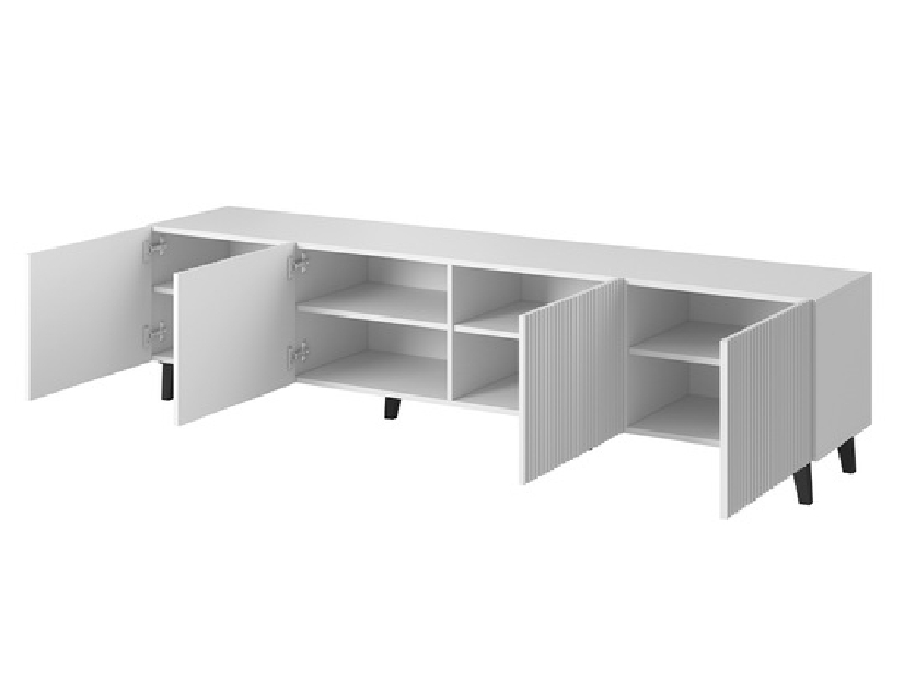 TV asztal/szekrény Saphina 200 (fehér)