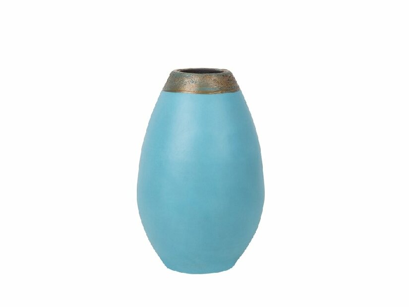 Váza CORIBA 32 cm (kerámia) (kék)