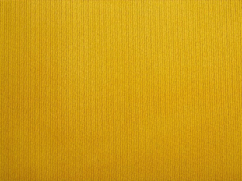 Fotel NORK (bársony) (sárga)