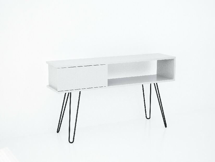 TV asztal/szekrény Laura (fehér)