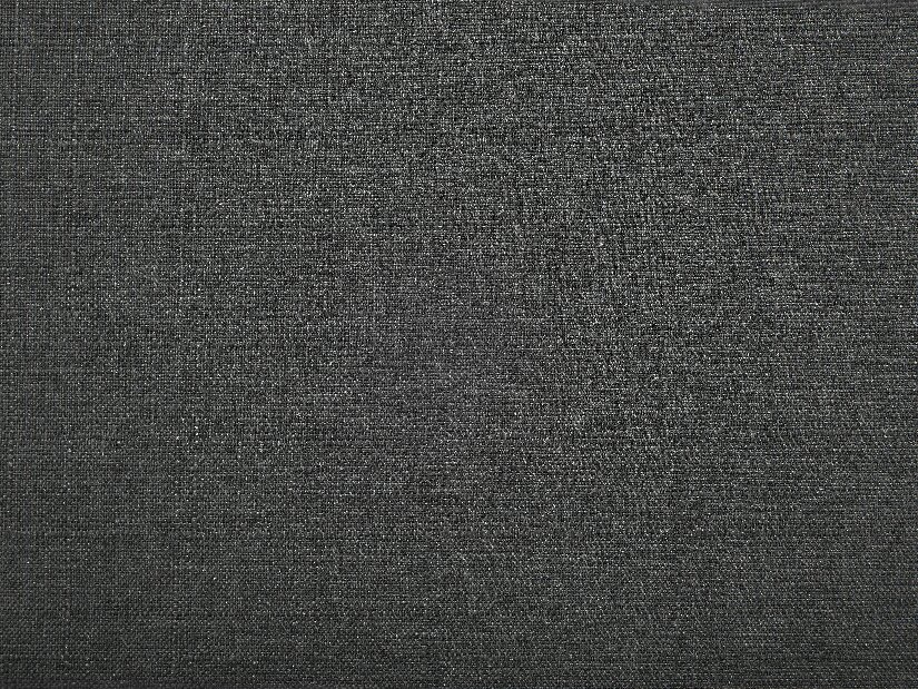 Franciaágy 180 cm ROME (ágyráccsal) (sötétszürke)