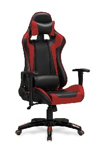 Irodai fotel Defender (fekete + piros)