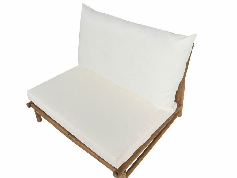 Kerti szék szett 2 db. Theta (világos fa + fehér) 