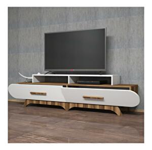 TV asztal/szekrény Florian (dió + antracit)