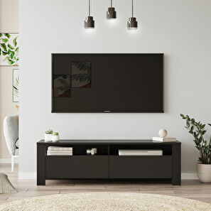 TV asztal/szekrény Laci (fekete)