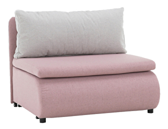 Fotel Keny New (rózsaszín + világosszürke) *kiárusítás