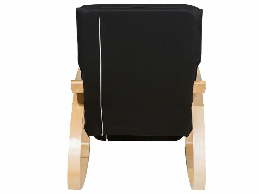 Hinta fotel WELLO (textil) (fekete)