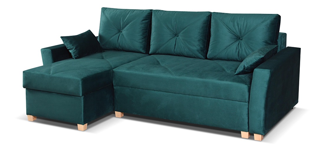 Háromszemélyes kanapé Mikel II (zöld) (L)