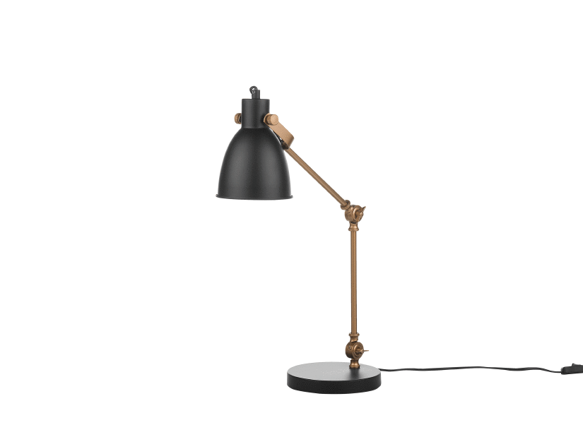 Asztali lámpa Collie (fekete)