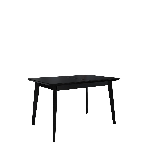 Széthúzható asztal Daria 140x80 (fekete)