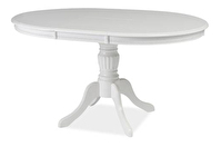 Széthúzható étkezőasztal  106-141 cm Oliner (fehér) (4 6 fő részére)